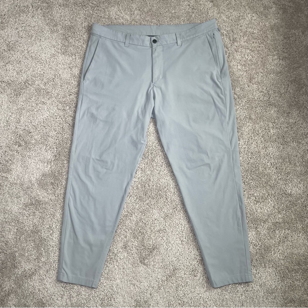 Lululemon ABC commission pants Gray Chinos men’s size 38 *see description*